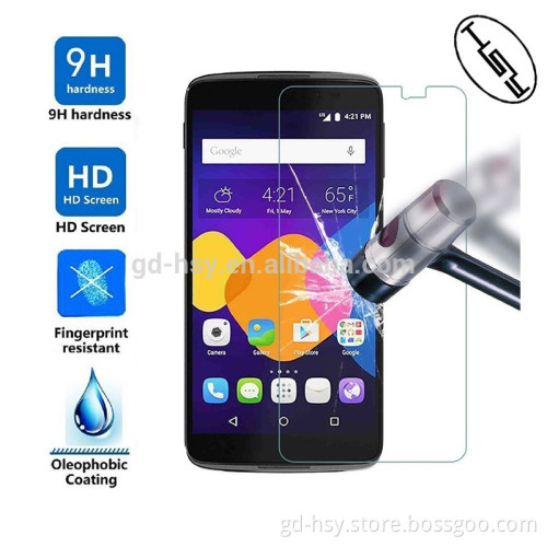 HUYSHE For Alcatel Idol 3 Anti-shock Tempered Glass 5.5 Inch Screen Protective Film Shield for Alcatel Idol 3